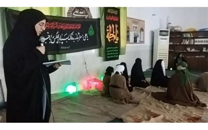 برگزاری سوگواره فاطمیه در پارسیان/فیلم