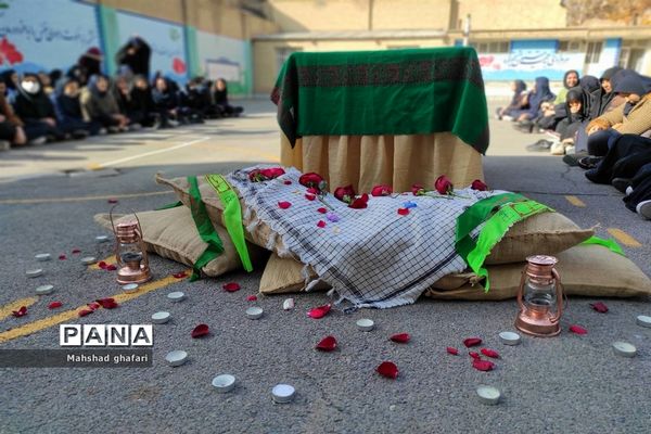 تشییع شهید گمنام در اراک