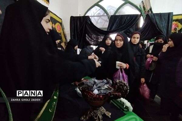 مراسم عزاداری هیأت دانش‌آموزی دختران یاس کهریزک