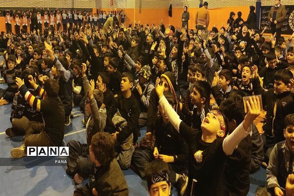 افتتاح هیئت انصارالمهدی دبستان پسرانه ولیعصر(عج) مراغه