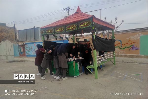 برگزاری موکب به‌مناسبت دهه فاطمیه در شهرستان مانه و سملقان‌