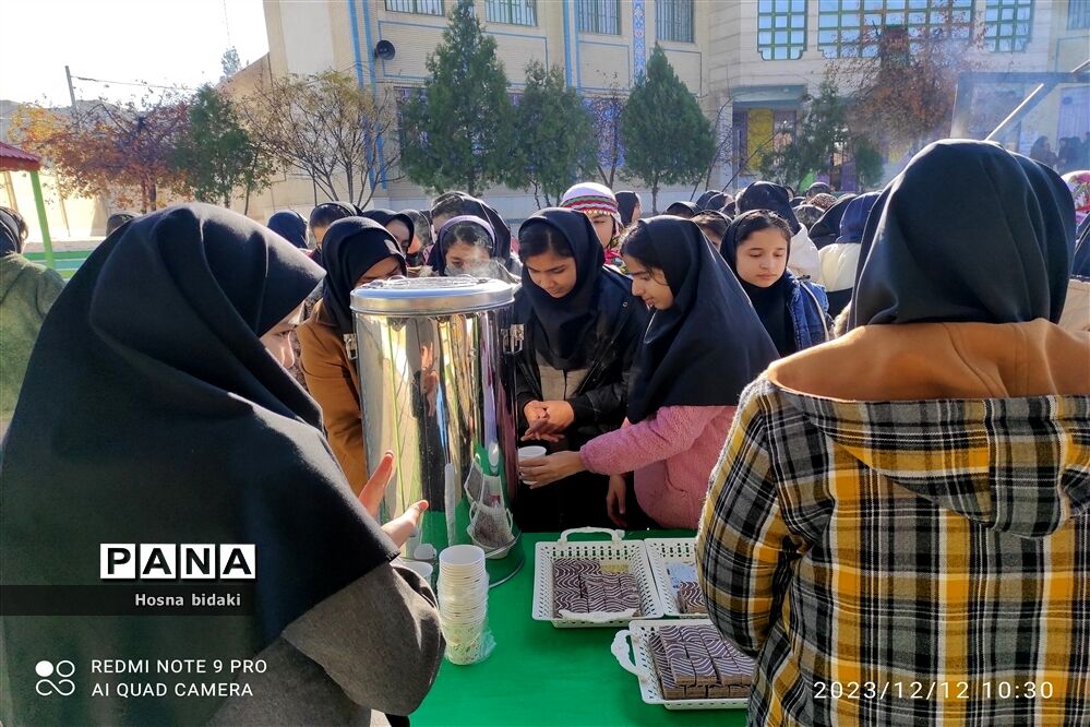 برگزاری موکب به‌مناسبت دهه فاطمیه در شهرستان مانه و سملقان‌