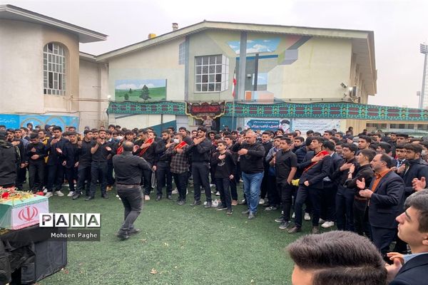 تشییع پیکر شهید تازه تفحص شده دفاع مقدس در گرگان