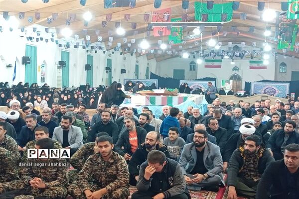 وداع با شهدای گمنام در شهرستان نور