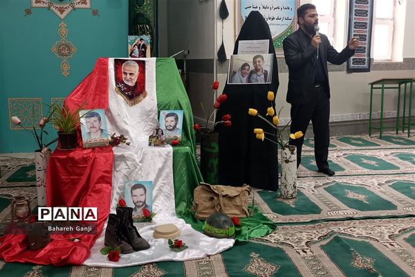 بدرقه دانش‌آموزان نیشابور برای سفر راهیان نور