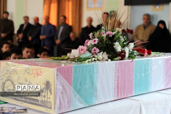 تشییع شهید گمنام در مدارس استان آذربایجان شرقی