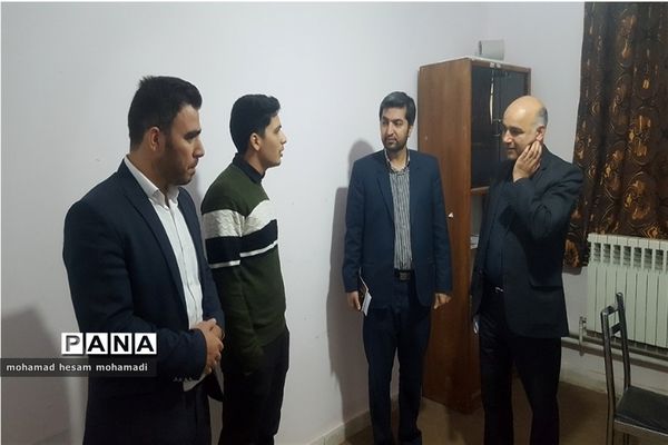 بازدید رئیس آموزش و پرورش استثنایی  از دبستان معرفت و مرکز جامع شهرستان صالح آباد