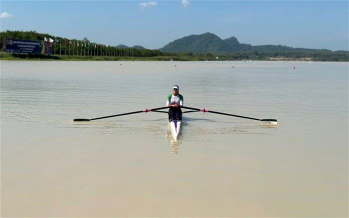 دختر تیم روئینگ ایران فینالیست مسابقات آسیایی شد