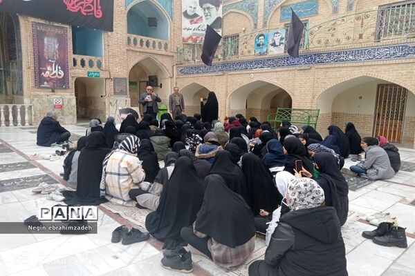 غبارروبی مزار شهید عباس دانشگر شهرستان جاجرم