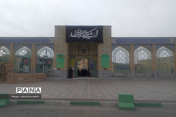 غبارروبی مزار شهید عباس دانشگر شهرستان جاجرم