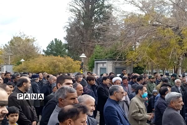 حمایت از مردم مظلوم فلسطین و غزه در شهرستان کاشمر