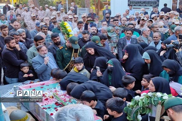 تشییع شهید‌ غلامعلی‌تولی در گنبدکاووس