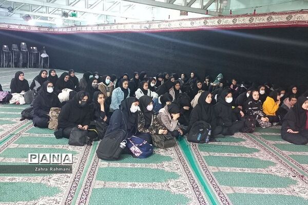 مراسم سوگواری حضرت فاطمه زهرا(س)در دبیرستان حجاب ناحیه یک شهرری