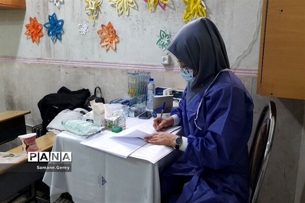 سومین اردوی جهادی درمان درسال تحصیلی جدید در دبیرستان بعثت
