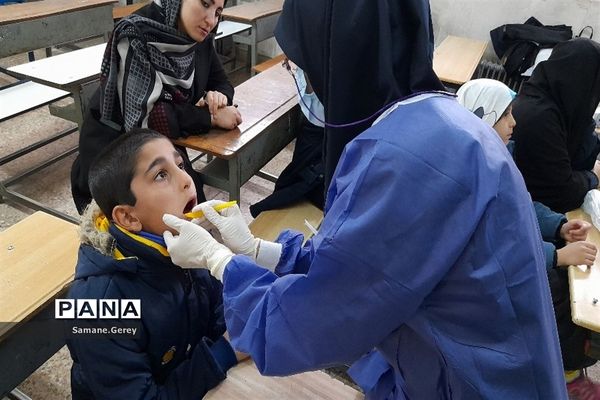 سومین اردوی جهادی درمان درسال تحصیلی جدید در دبیرستان بعثت