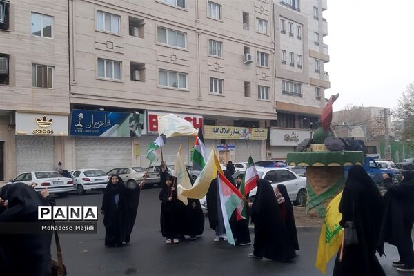 اجتماع بزرگ بانوان فاطمی شهرستان شهریار حرم تا حرم