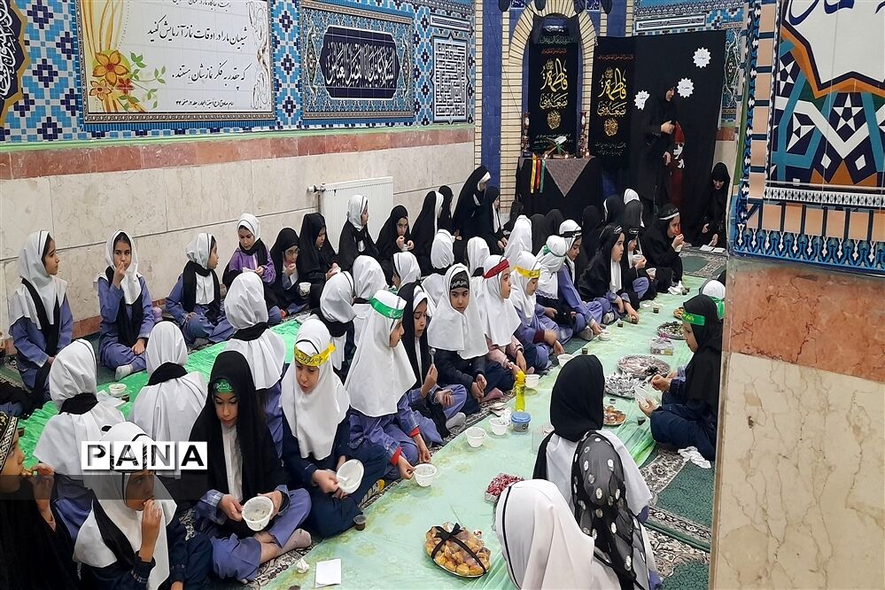 مراسم شهادت حضرت فاطمه زهرا سلام الله علیه در اداره آموزش و پرورش و مدارس شهرستان قدس