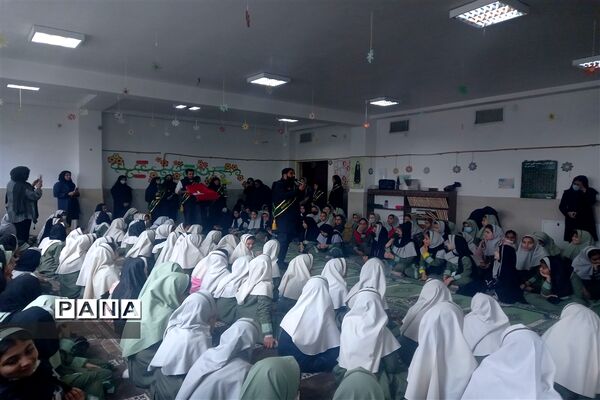 مراسم شهادت حضرت فاطمه زهرا سلام الله علیه در اداره آموزش و پرورش و مدارس شهرستان قدس