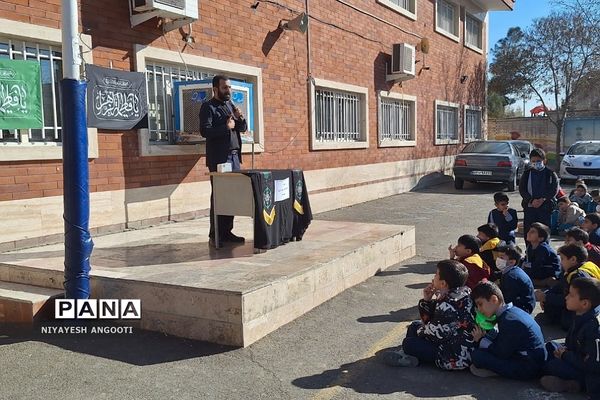 مراسم سوگواری شهادت حضرت فاطمه‌زهرا(س) در مدارس باقرشهر و کهریزک