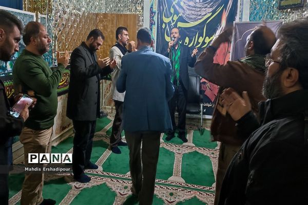 برگزاری مراسم عزاداری ایام شهادت حضرت زهرا (س) در امامزاده عمادالدین رباط کریم