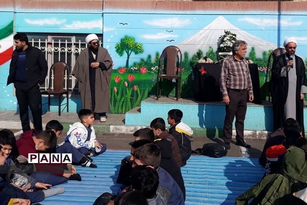 مراسم پرشور عزاداری شهادت حضرت فاطمه(س) در مدارس ناحیه یک شهرری