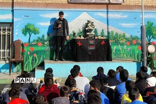 مراسم پرشور عزاداری شهادت حضرت فاطمه(س) در مدارس ناحیه یک شهرری