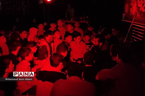 مراسم پرشور عزاداری شهادت حضرت فاطمه(س) در مدارس ناحیه یک شهرری