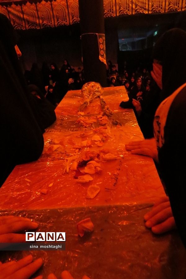 مراسم  وداع شهدا گمنام بجنورد