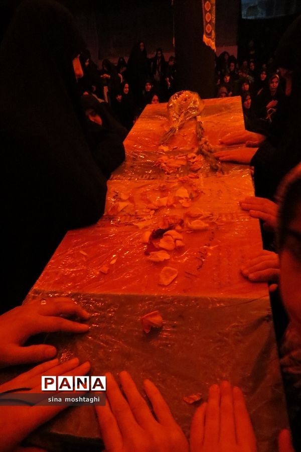 مراسم  وداع شهدا گمنام بجنورد