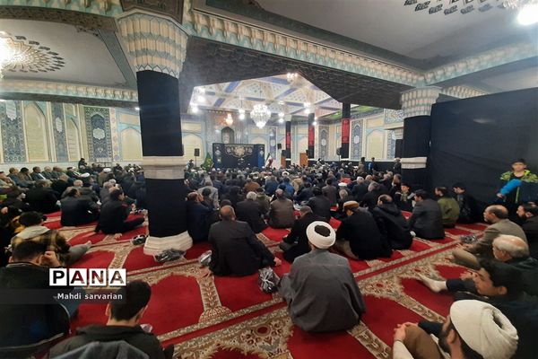 برگزاری مراسم عزاداری شب شهادت حضرت فاطمه(س) با حضور امام جمعه مشهد