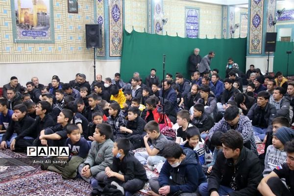 مراسم عزاداری شهادت صدیقه‌طاهره در مصلی نماز جمعه شهرستان‌قرچک