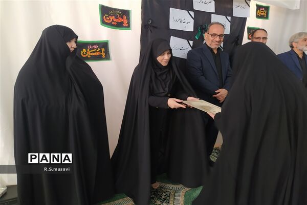 نواختن زنگ پژوهش در دبیرستان سید احمد فاتحی یک