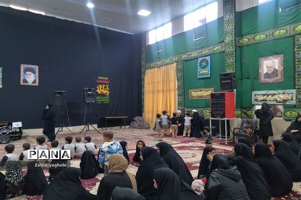 برگزاری مراسم عزاداری شهادت حضرت زهرا (س) مهدکودک پویا شهرستان خلیل آباد