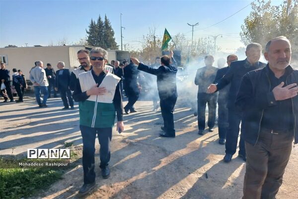 تجمع هیات‌های مذهبی شهرستان اسلامشهر در روز شهادت حضرت فاطمه‌زهرا(س)