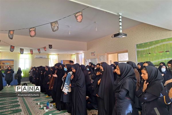 مراسم شهادت حضرت فاطمه (س) در دبیرستان نمونه نرجس