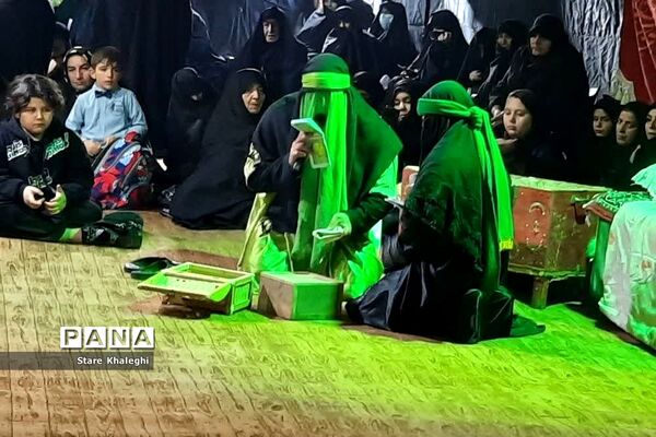 اجرای تعزیه به‌مناسبت دهه فاطمیه در دماوند