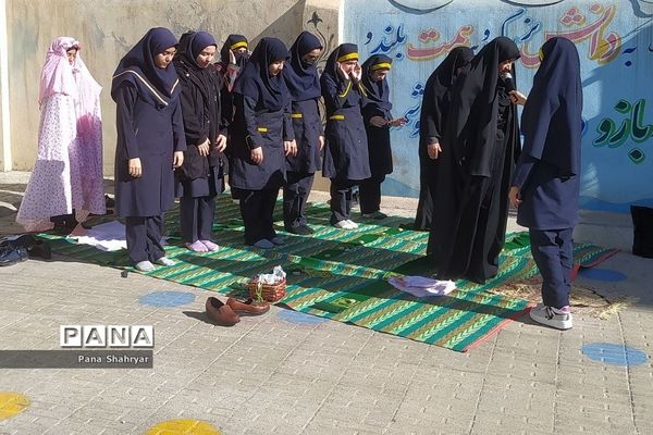 دانش‌آموزان عزادار فاطمی در شهریار
