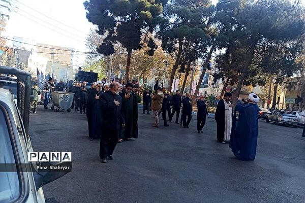 دانش‌آموزان عزادار فاطمی در شهریار