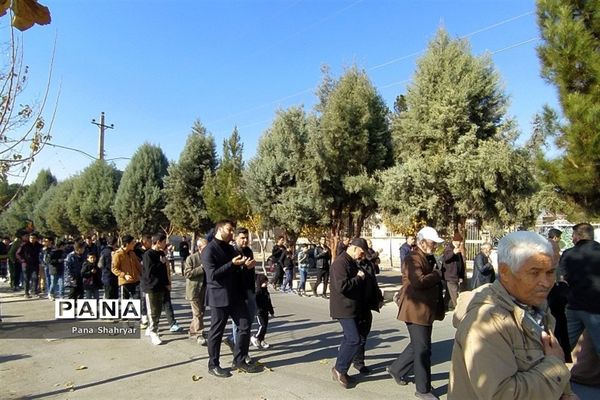 دانش‌آموزان عزادار فاطمی در شهریار