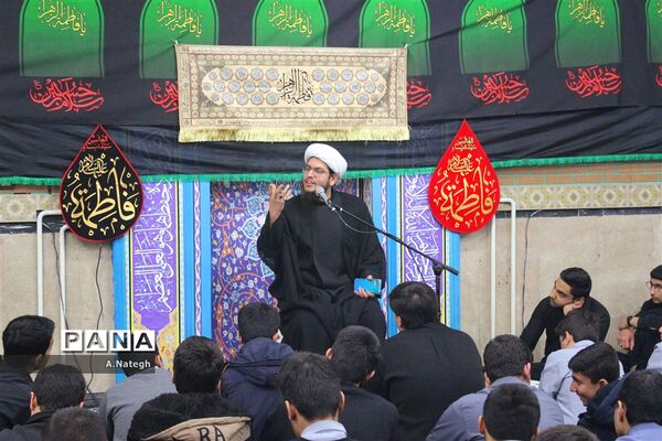 در سوگ شهادت ام ابیها، مدرسه هیات می‌شود
