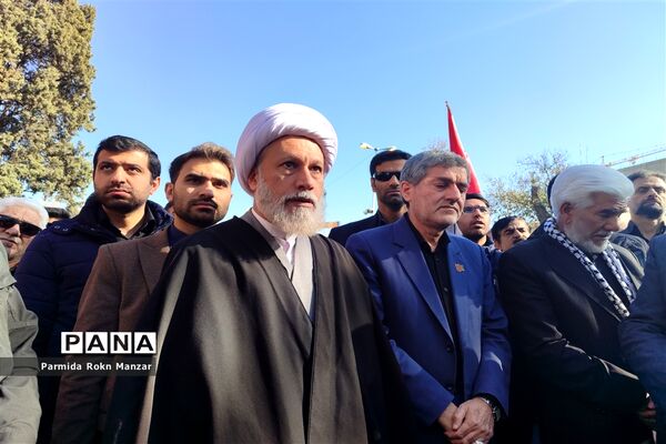 مراسم تشییع پیکرمطهر شهدای گمنام درشیراز