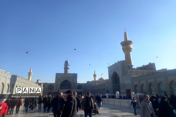 حال و هوای حرم امام رضا (ع) در روز شهادت حضرت زهرا (س)