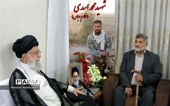 عروج پدر شهید محمد اسدی در استان خراسان رضوی