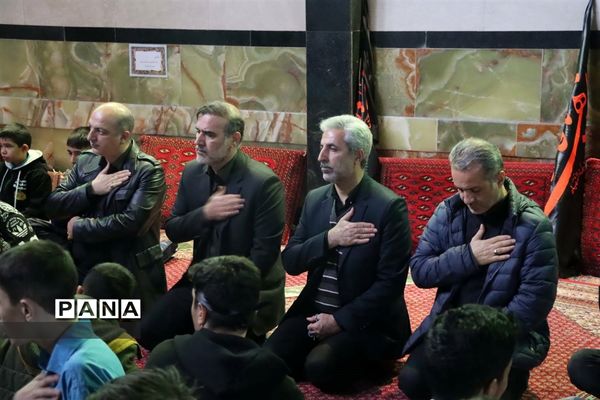 برگزاری دسته عزاداری نوجوانان منطقه ۱۱