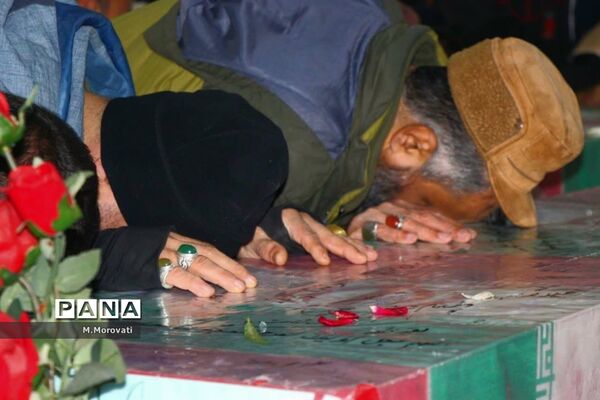 شهر آشخانه میزبان سه شهید گمنام