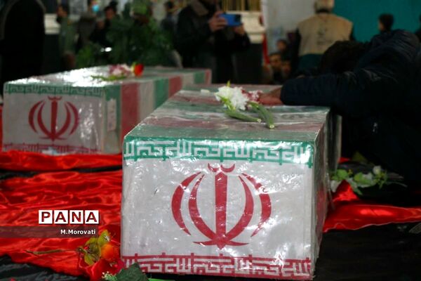 شهر آشخانه میزبان سه شهید گمنام