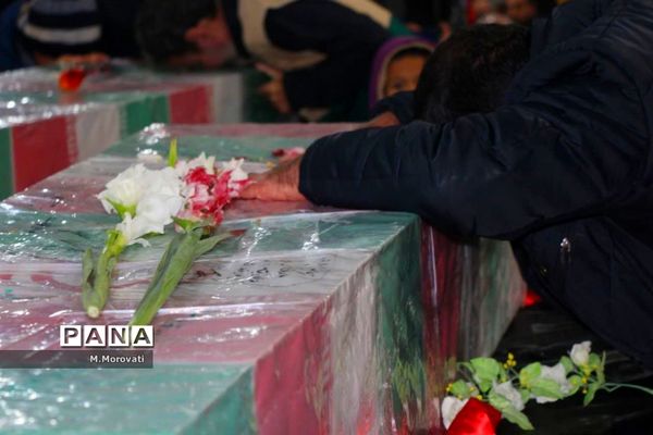 شهر آشخانه میزبان سه شهید گمنام