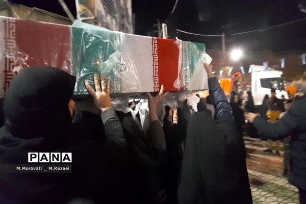 شهر آشخانه میزبان سه شهید گمنام