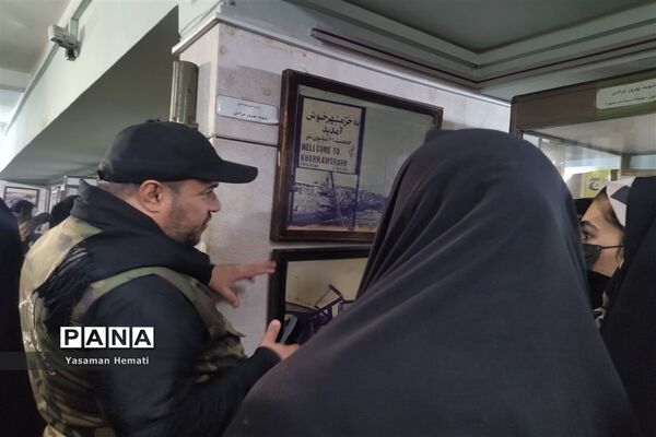 بازدید کاروان‌های راهیان نور از موزه دفاع مقدس خرمشهر