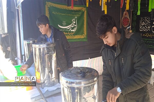مراسم دسته‌روی و سوگواری ایام فاطمیه شهرستان فاروج